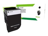 Lexmark 702KE - Svart - original - tonerkassett LCCP, LRP, Lexmark Corporate - för Lexmark CS310dn, CS310n, CS410dn, CS410dtn, CS410n, CS510de, CS510dte 70C20KE