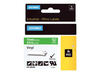 DYMO Rhino Coloured Vinyl - tejp - 1 kassett(er) - Roll (1.9 cm x 5.5 m) 1805420