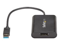StarTech.com USB 3.0 till DisplayPort-adapter - 4K 30 Hz - DisplayPort-adapter - USB typ A till DisplayPort - TAA-kompatibel - 20 cm USB32DPES2