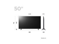 LG 50UR78006LK UR78 Series - 50" LED-bakgrundsbelyst LCD-TV - 4K 50UR78006LK.AEU