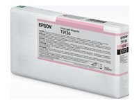 Epson T9136 - 200 ml - intensiv ljus magenta - original - bläckpatron - för SureColor SC-P5000 STD Spectro, SC-P5000 Violet, SC-P5000 Violet Spectro C13T91360N