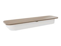 Chief Voyager Storage Shelf Accessory - For Mobile Cart - White monteringskomponent - för för konferenstillbehör - vit SCSSW