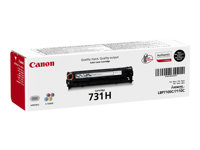 Canon 731 BK H - Hög kapacitet - svart - original - tonerkassett - för i-SENSYS MF623Cn, MF628Cw 6273B002