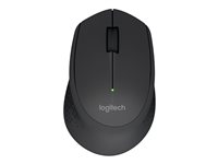 Logitech M280 - mus - 2.4 GHz - svart 910-004287