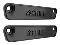 Chief Fusion Horizontal Row End Cap - Black monteringskomponent FMSECAP