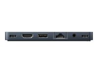 HyperDrive DUO PRO 7-in-2 - dockningsstation - USB-C x 2 - HDMI - 1GbE HD575BUGL