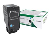 Lexmark - Cyan - original - tonerkassett LCCP, LRP - för Lexmark CS720de, CS720dte, CS725de, CS725dte, CX725de, CX725dhe, CX725dthe 74C2SC0