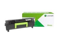 Lexmark - Ultra High Yield - svart - original - tonerkassett Lexmark Corporate - för Lexmark MS521, MS621, MS622, MX521, MX522, MX622 56F2U0E