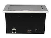 StarTech.com Conference Table Connectivity Pop up Box with AV and Data Ports - HDMI, VGA, Component, MDP to HDMI Output (BOX4HDECP) - monteringsplatta BOX4HDECP