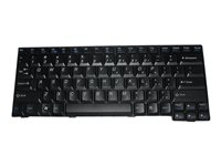 Chicony - ersättningstangentbord för bärbar dator - amerikansk - svart, blå 25203598