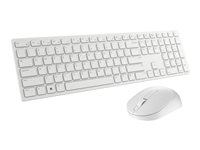 Dell Pro KM5221W - sats med tangentbord och mus - QWERTY - USA, internationellt - vit KM5221W-WH-INT