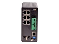 Axis T8504-R - switch - 4 portar - Administrerad - rackmonterbar 01633-001