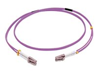 C2G 5m LC/LC OM4 LSZH Fibre Patch - Purple - patch-kabel - 5 m - lila 81752