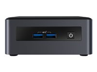 Intel Next Unit of Computing Kit 8 Pro Kit - NUC8v7PNK - mini-PC Core i7 8665U 1.9 GHz - 0 GB - ingen HDD BKNUC8v7PNK