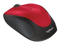 Logitech M235 - 2nd Generation - mus - 2.4 GHz - röd 910-002497