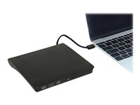 DeLOCK 5.25" External Enclosure Ultra Slim SATA > USB 3.0 - förvaringslåda - SATA - USB 3.0 42603