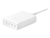 Belkin BoostCharge Pro strömadapter - GaN-teknik - 24 pin USB-C - 200 Watt WCH015VFWH