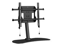 Chief Fusion Large Table Stand Display Mount - For Displays 46-70" - Black ställ - för LCD-display - svart LDS1U