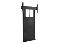 Chief Extra-Large Height-Adjustable Floor Support Mount - For Displays 55-100" - Black ställ - för platt panel/AV-system - svart XFA1UB