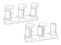 Zebra Universal Cradle - laddningsställ för streckkodsläsare CRDUNIV-RFD8500-1R
