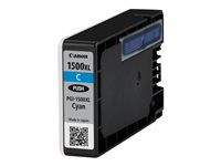 Canon PGI-1500XL C - 12 ml - Lång livslängd - cyan - original - förpackning med stöldmärkning - bläcktank - för MAXIFY MB2050, MB2150, MB2155, MB2350, MB2750, MB2755 9193B004