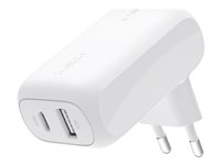 Belkin BoostCharge strömadapter - USB, 24 pin USB-C - 42 Watt WCB009VFWH