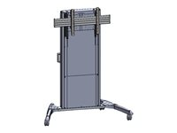 Chief Large FUSION LPD1U Dynamic Height Adjustable Mobile Cart vagn - för platt panel - svart LPD1U