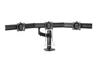 Chief Kontour 3x1 Triple Display Desk Mount - For Displays 10-24" - Black monteringssats - för 3 LCD-bildskärmar - svart K4G310B