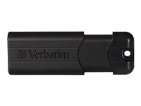 Verbatim PinStripe USB Drive - USB flash-enhet - 128 GB 49319