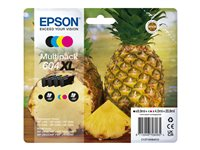 Epson 604XL Multipack - 4-pack - XL - svart, cyan, magenta, gul - original - blister - bläckpatron - för EPL 4200; Stylus Photo 2200; WorkForce WF-2950DWF C13T10H64010