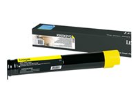 Lexmark - Lång livslängd - gul - original - tonerkassett - för Lexmark XS950de, XS955de, XS955dhe 22Z0011