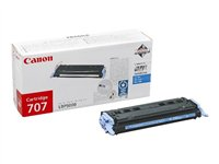 Canon 707C - Cyan - original - tonerkassett - för i-SENSYS LBP5000, LBP5100; Laser Shot LBP-5000, 5100 9423A004