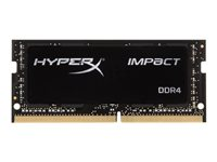 HyperX Impact - DDR4 - modul - 16 GB - SO DIMM 260-pin - 2666 MHz / PC4-21300 - ej buffrad HX426S16IB2/16