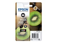 Epson 202XL - 7.9 ml - XL - foto-svart - original - blister med RF-larm/akustiskt larm - bläckpatron - för Expression Premium XP-6000, XP-6005 C13T02H14020