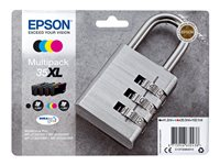 Epson 35XL Multipack - 4-pack - XL - svart, gul, cyan, magenta - original - blister med RF-larm/akustiskt larm - bläckpatron - för WorkForce Pro WF-4720, WF-4720DWF, WF-4725DWF, WF-4730, WF-4730DTWF, WF-4740, WF-4740DTWF C13T35964020