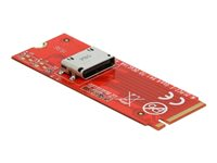 Delock - gränssnittsadapter - M.2 NVMe Card - PCIe 4.0 x4 64106