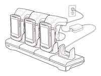 Zebra 4-Slot Charging Cradle - batteriladdare CRD4S-RFD8500-1R