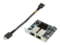 HP Z Dual Port Module - nätverksadapter - 10Gb Ethernet x 2 1QL49AA