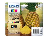 Epson 604XL Multipack - 4-pack - XL (svart) + standardkapacitet - svart, cyan, magenta, gul - original - blister - bläckpatron - för Expression Home XP-2200, 2205, 3200, 3205, 4200, 4205; WorkForce WF-2910, 2930, 2935, 2950 C13T10H94010