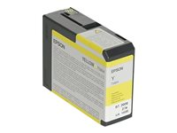 Epson T5804 - 80 ml - gul - original - bläckpatron - för Stylus Pro 3800, Pro 3880 C13T580400