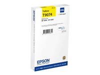 Epson T9074 - 69 ml - XXL-storlek - gul - original - bläckpatron - för WorkForce Pro WF-6090, WF-6590 C13T90744N