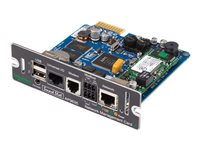 APC Network Management Card 2 with Environmental Monitoring, Out of Band Management and Modbus - adapter för administration på distans - SmartSlot - 10/100 Ethernet AP9635