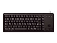 CHERRY Compact-Keyboard G84-4400 - tangentbord - amerikansk - svart Inmatningsenhet G84-4400LPBEU-2