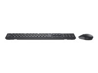 Dell Wireless Keyboard and Mouse KM636 - sats med tangentbord och mus - QWERTY - brittisk - svart RDF0Y