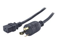 APC - strömkabel - NEMA L6-30 till IEC 60320 C19 - 2.44 m AP9896