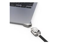 Compulocks Ledge Lock Adapter for MacBook Air M2 2022 with Keyed Lock - adapter för säkerhetslåsurtag - med kabellås för nyckel MBALDG04KL