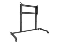 Chief Fusion X-Large Mobile TV Cart - For Displays 55-100" - Black vagn - för platt panel - svart XVM1U