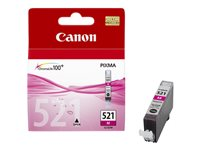Canon CLI-521M - 9 ml - magenta - original - bläcktank - för PIXMA iP3600, iP4700, MP540, MP550, MP560, MP620, MP630, MP640, MP980, MP990, MX860, MX870 2935B001