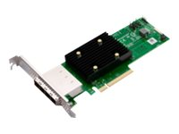 Broadcom HBA 9500-16e Tri-Mode - kontrollerkort - SATA 6Gb/s / SAS 12Gb/s / PCIe 4.0 (NVMe) - PCIe 4.0 x8 05-50075-00