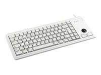 CHERRY Compact-Keyboard G84-4400 - tangentbord - engelska - ljusgrå Inmatningsenhet G84-4400LUBEU-0
